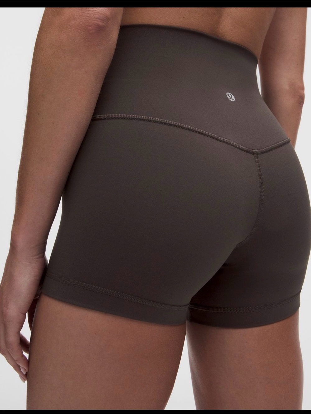 Lululemon Align No Line High Rise Short 4” in Mahogany muse Size 8 NWT